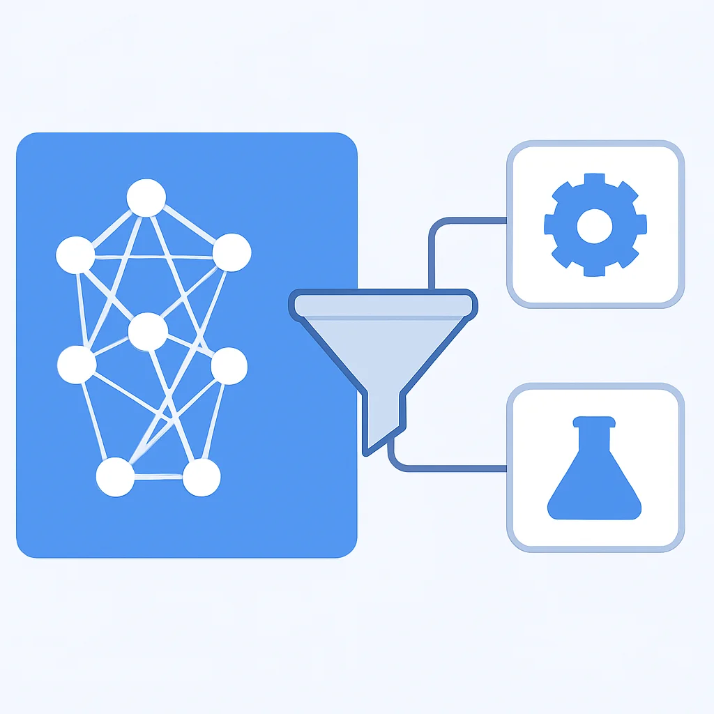 Diagrama que ilustra técnicas de optimización de modelos como cuantificación y destilación