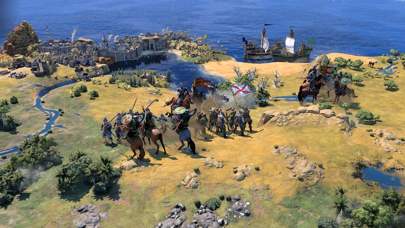 Civilización VII gameplay gestionando un imperio