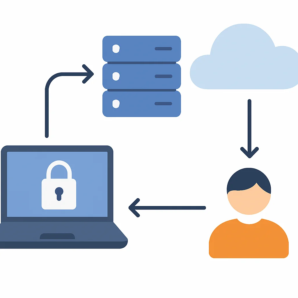 Diagrama del flujo de código de autorización de OAuth 2.0